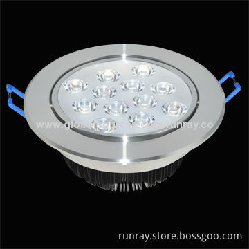 12W LED Downlight, Epileds/Bridgelux/Epistar LED Chip, CE Mark, Isolated LED Driver